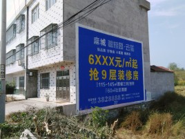 保康墙体广告质量分析