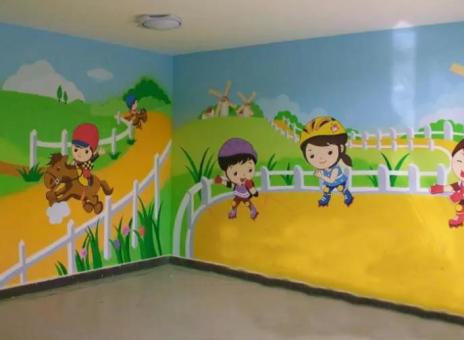 保康幼儿园墙体彩绘制作流程及注意事项