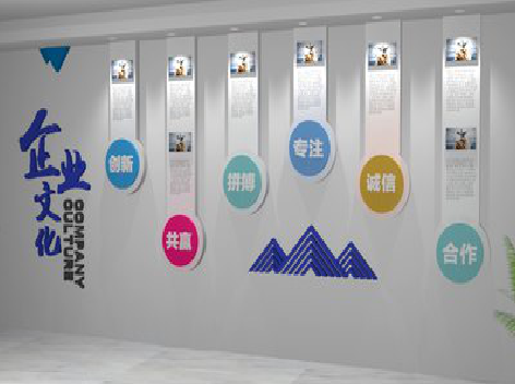 保康企业文化墙需要传递什么办公文化？